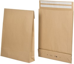 E-Commerce envelop IEZZY 250x350x50+96mm met retoursluiting br 250st
