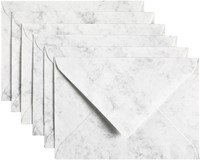 Envelop Papicolor C6 114x162mm marble grijs