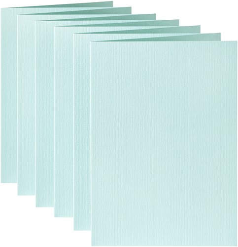 Correspondentiekaart Papicolor dubbel 105x148mm zeegroen pak à 6 stuks-2