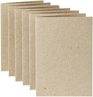 Correspondentiekaart Papicolor dubbel 105x148mm kraft grijs pak à 6 stuks-2