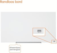 Glasbord Nobo Impresssion Pro 99,3x55,9cm briljant wit-1