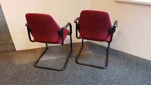 Bezoekersstoelen Interstuhl Leanos L550 set van 2 stuks (tweede hands)-3