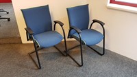 Bezoekersstoelen Interstuhl Ataros set van 2 stuks (opnieuw gestoffeerd)-2