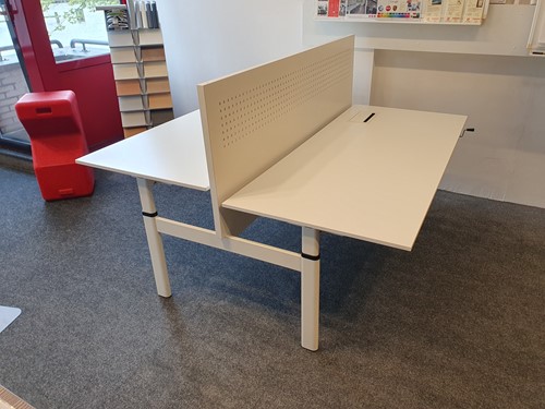 Duo-opstelling van twee tafels 180x80cm-2