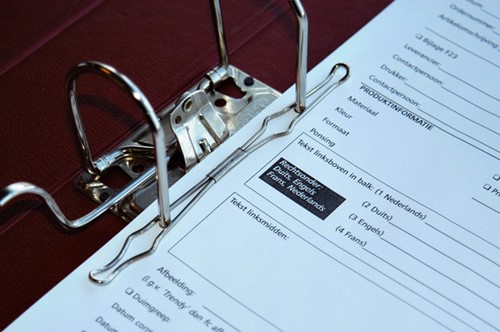 Papierspanner Kangaro voor ordners en ringbanden 20 stuks-1