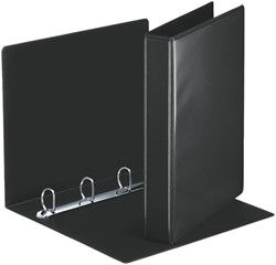 Presentatieringband Esselte Essentials panorama A4 4-rings D-mechaniek 30mm zwart