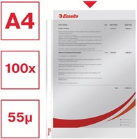 Showtas Esselte copy safe 0.06mm PP A4 glashelder 100 stuks-2
