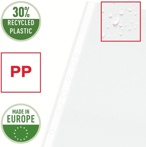 Showtas Esselte PP A3 recht 50 stuks-1