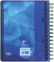 Projectboek Oxford School A5+ lijn 6-gaats 240 pagina's 80gr blauw-2