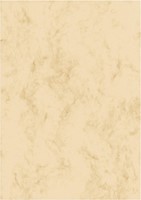 Designpapier Sigel A4 90gr marmer beige pak à 100 vel-3