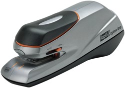 Nietmachine elektrisch Rapid Optima Grip 20vel zilver/zwart