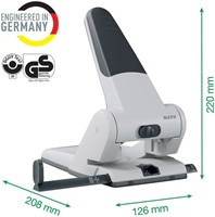 Perforator Leitz 5180 heavy duty 65 vel zilver-8