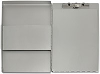 Klembordkoffer MAUL Assist A4 staand zijopening aluminium-23