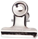 Papierklem MAUL Bulldog 30mm capaciteit 10mm zilver 10 stuks-3