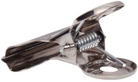 Papierklem MAUL Bulldog 30mm capaciteit 10mm zilver 10 stuks-2