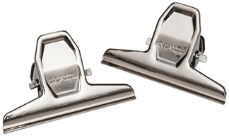 Papierklem MAUL Pro 75mm capaciteit 20mm zilver 2 stuks-7