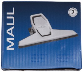 Papierklem MAUL Pro 75mm capaciteit 20mm zilver-8