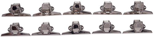 Papierklem MAUL Pro 125mm zilver-5