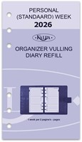 Agendavulling 2026 Kalpa Personal 7dagen/2pagina's