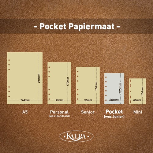 Agendavulling 2026 Kalpa Pocket 7dagen/2pagina's-3