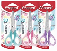 Schaar Maped Sensoft 13cm pastel assorti-4