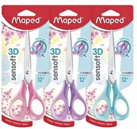 Schaar Maped Sensoft 16cm pastel assorti-5