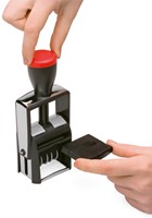 Tekststempel Colop Heavy Duty 2800 Classic Line personaliseerbaar rood-3