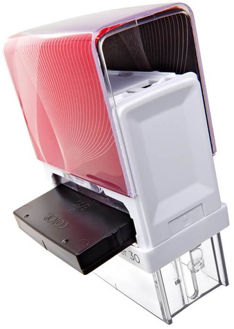 Tekststempel Colop Printer 40 personaliseerbaar rood-3