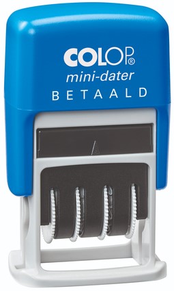 Woord-datumstempel Colop Printer Mini S 160/L betaald