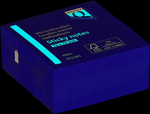 Memoblok Quantore 76x76mm 400 geel 400 vel-1
