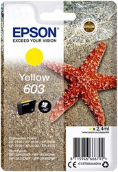 Inktcartridge Epson 603 T03U4 geel