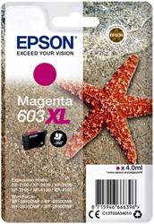 Inktcartridge Epson 603XL T03A3 rood