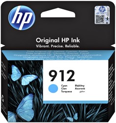 Inktcartridge HP 3YL77AE 912 blauw