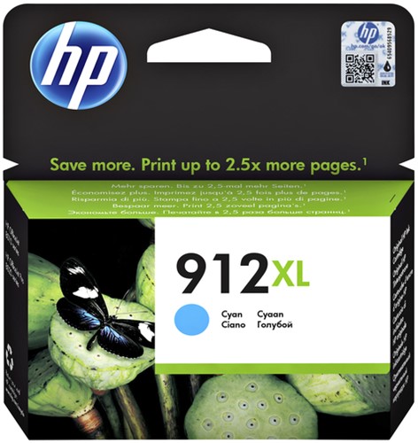 Inktcartridge HP 3YL81AE 912XL blauw