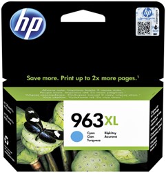 Inktcartridge HP 3JA27AE 963XL blauw HC
