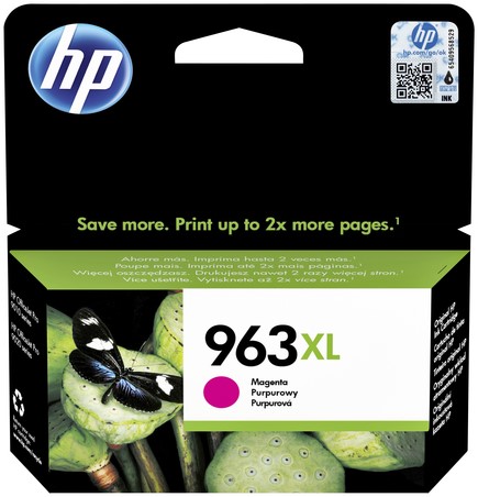 Inktcartridge HP 3JA28AE 963XL rood