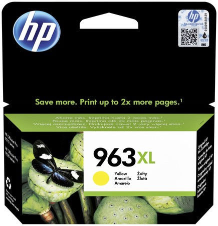 Inktcartridge HP 3JA29AE 963XL geel