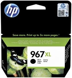 Inktcartridge HP 3JA31AE 967XL zwart HC