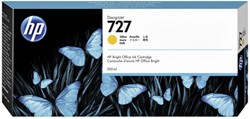 Inktcartridge F9J78A 727 300ml geel