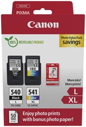 Inktcartridge Canon PG-540L +  CL-541XL zwart + kleur