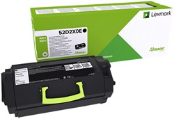 Tonercartridge Lexmark 52D2XOE prebate zwart