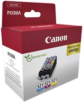 Inktcartridge Canon CLI-521 3 kleuren-2