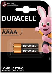 Batterij Duracell 2xAAAA Ultra alkaline