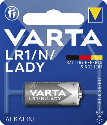 Batterij Varta LR1 alkaline blister à 1stuk