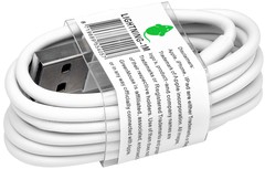 Kabel Green Mouse USB Lightning-A 1 meter wit