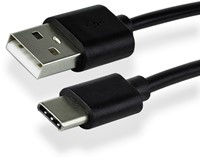 Kabel Green Mouse USB C-A 2.0 1 meter zwart-2