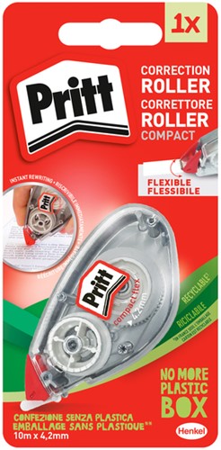 Correctieroller Pritt Compact Flex 4.2mmx10m op blister