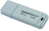 USB-stick 3.0 Quantore 128GB zilver