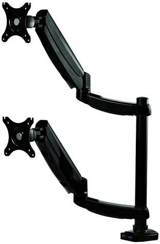 Monitorarm Fellowes Platinum Series dubbel verticaal-2