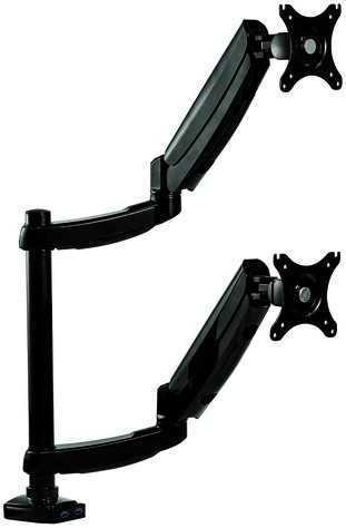Monitorarm Fellowes Platinum Series dubbel verticaal-1